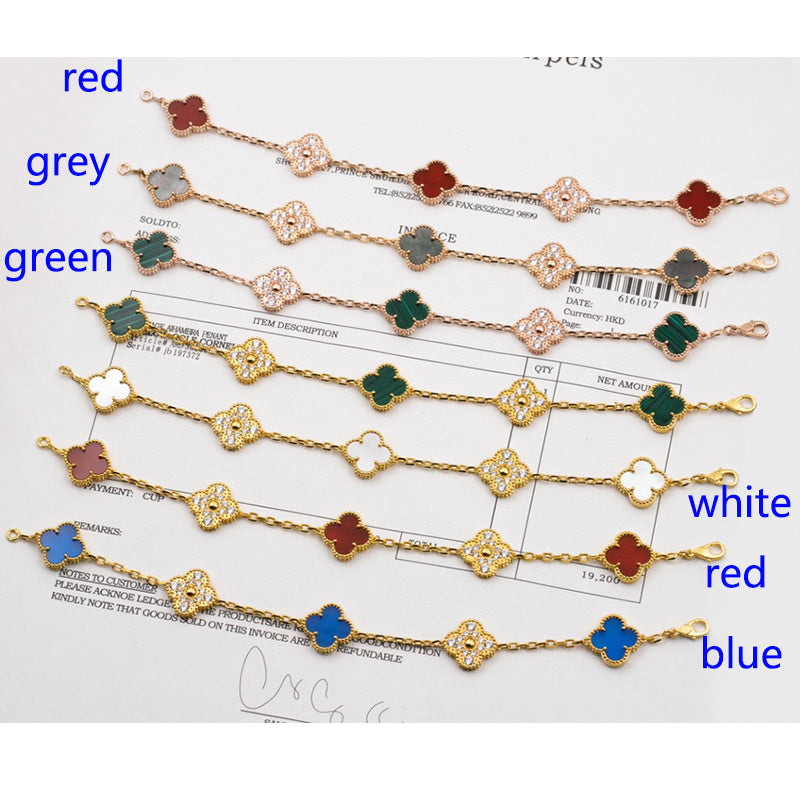 5XVA179K (1:1 High quality 5 flowers bracelets)