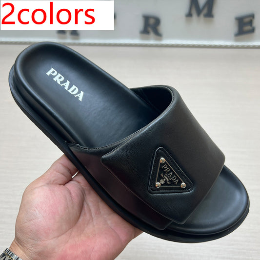 54PD5Z   High quality leather slippers