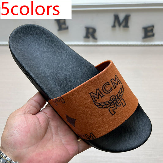 54M43Z   High quality leather slippers