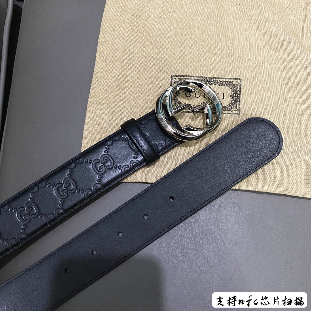 14B14P   (High quality leather belt With full package)