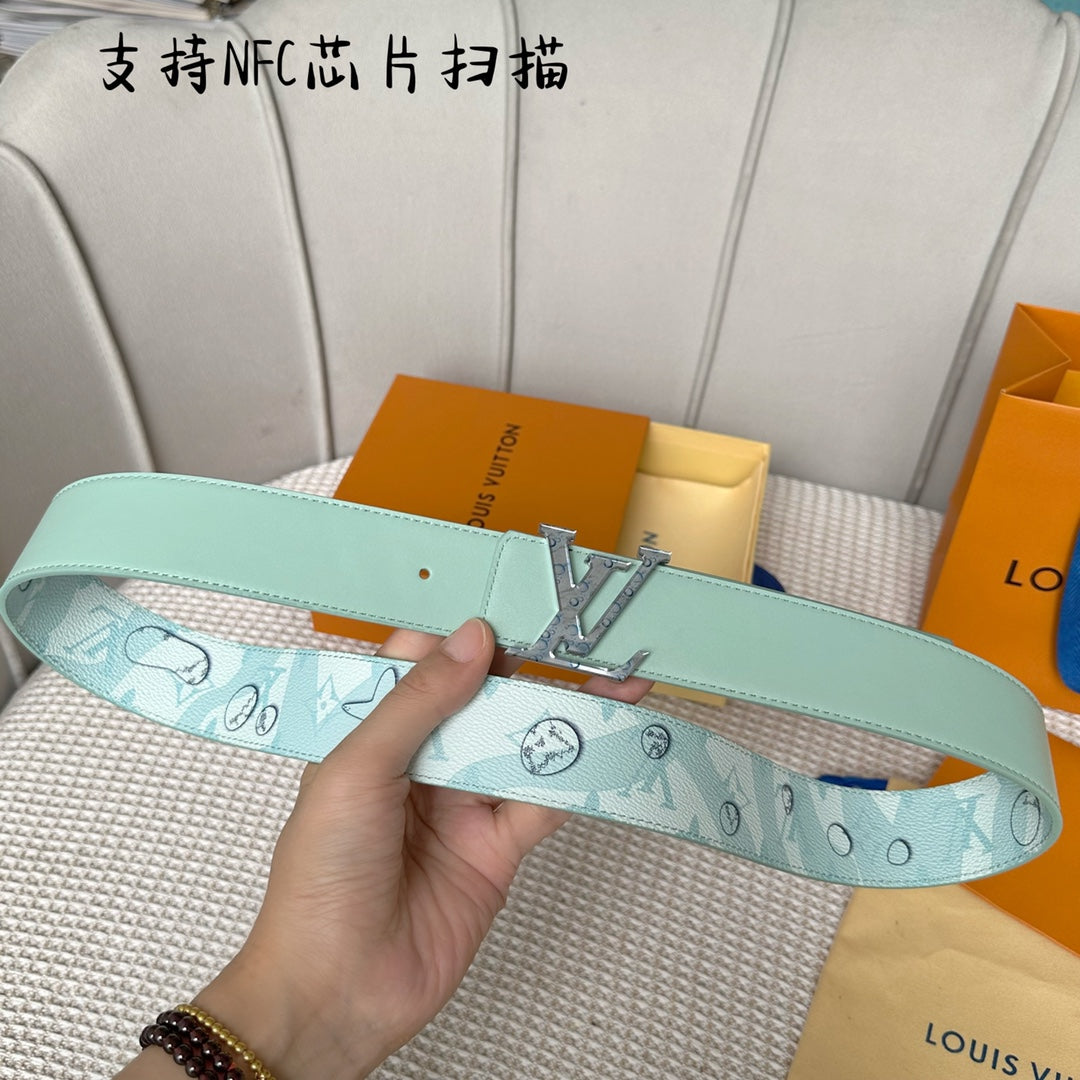 14E139P (High quality leather belt With full package)