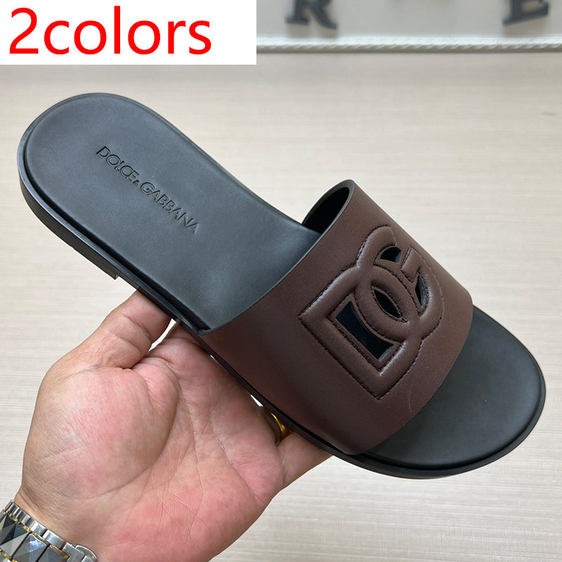 54A63Z   High quality leather slippers