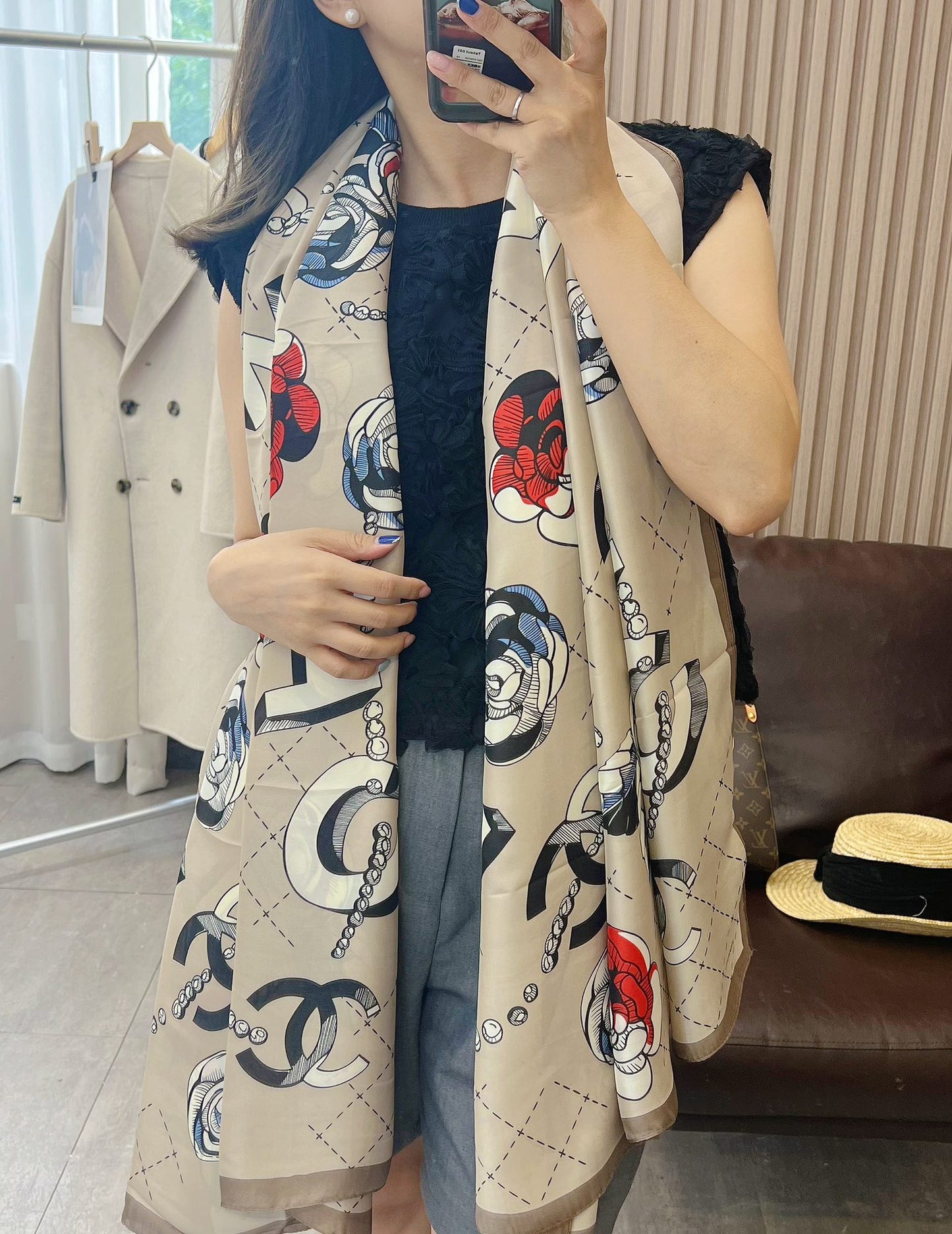 14C100W Fashion high quality scarves