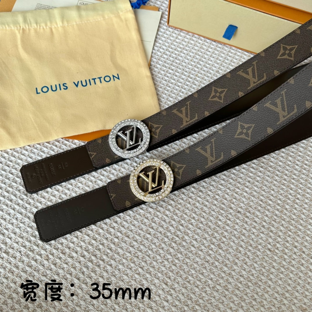 14E128P (High quality leather belt With full package)