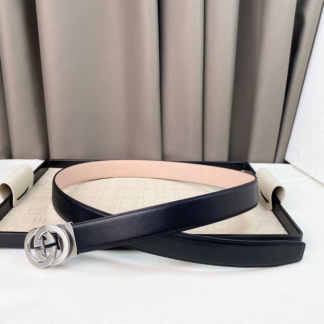 14B109P   (High quality leather belt With full package)