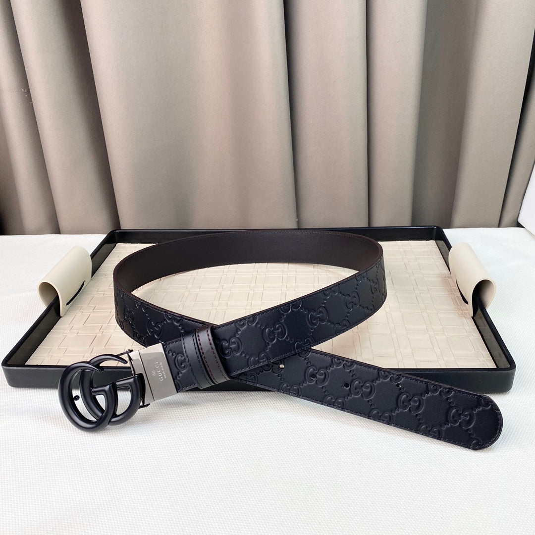 14B122P   (High quality leather belt With full package)