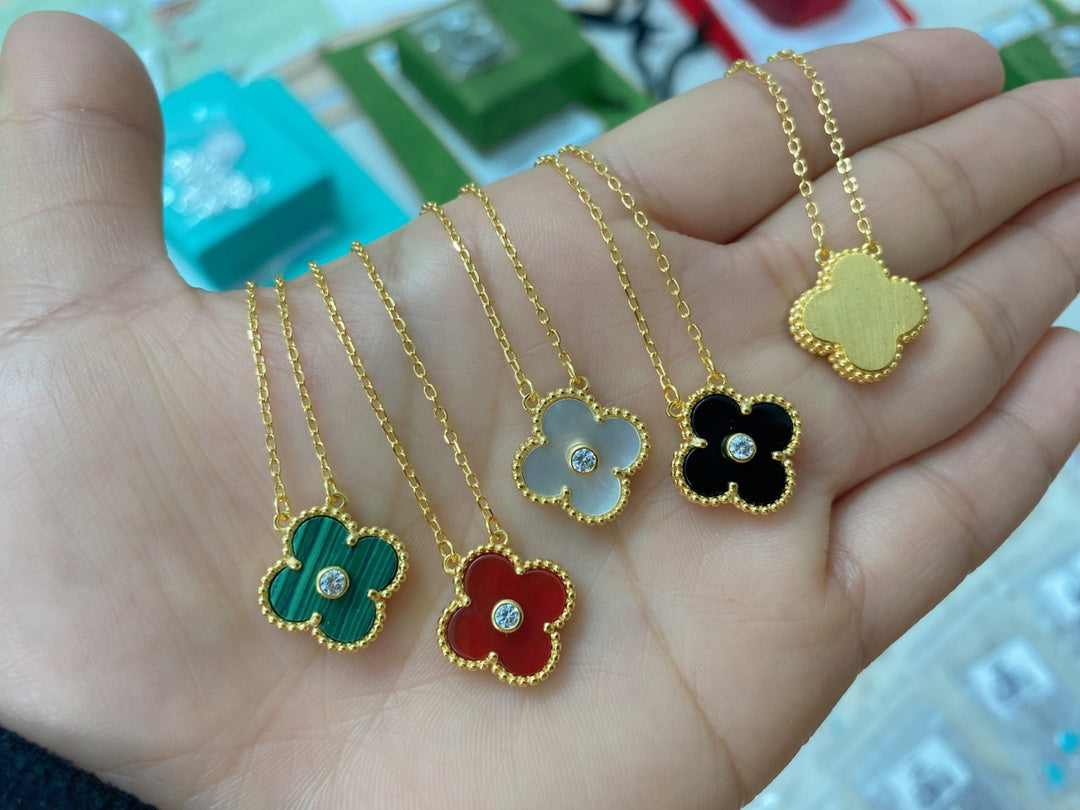 5XVA185X (1:1 High quality 1 flower necklace)