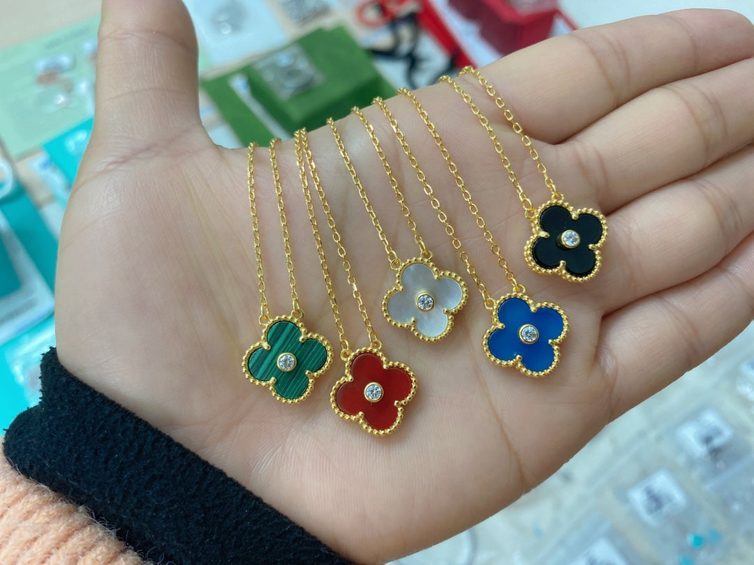 5XVA185X (1:1 High quality 1 flower necklace)