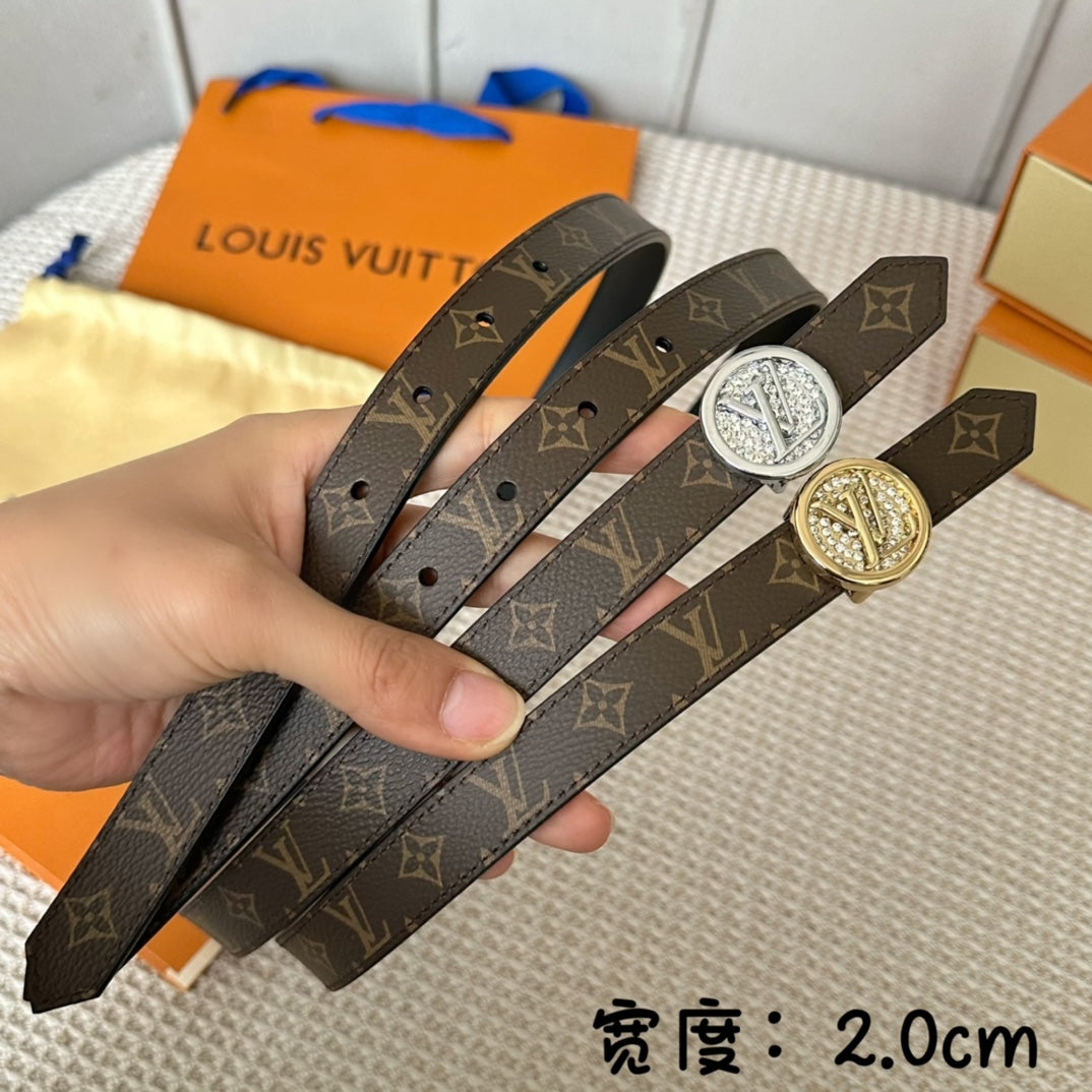 14E144P (High quality leather belt With full package)