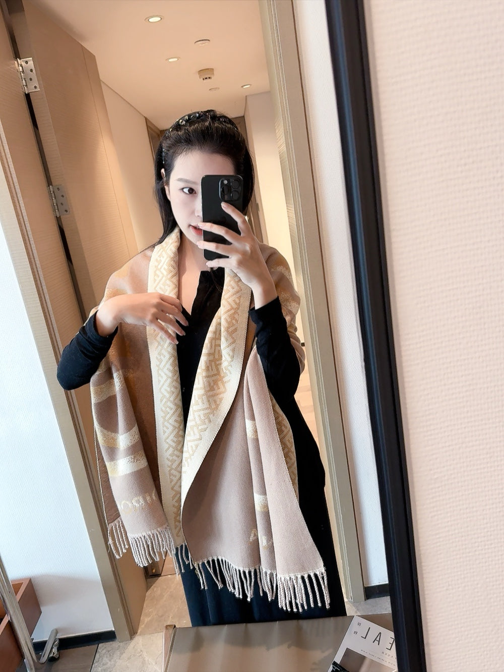 14F442W　 Fashion scarves