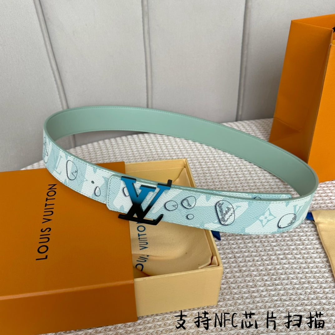 14E139P (High quality leather belt With full package)