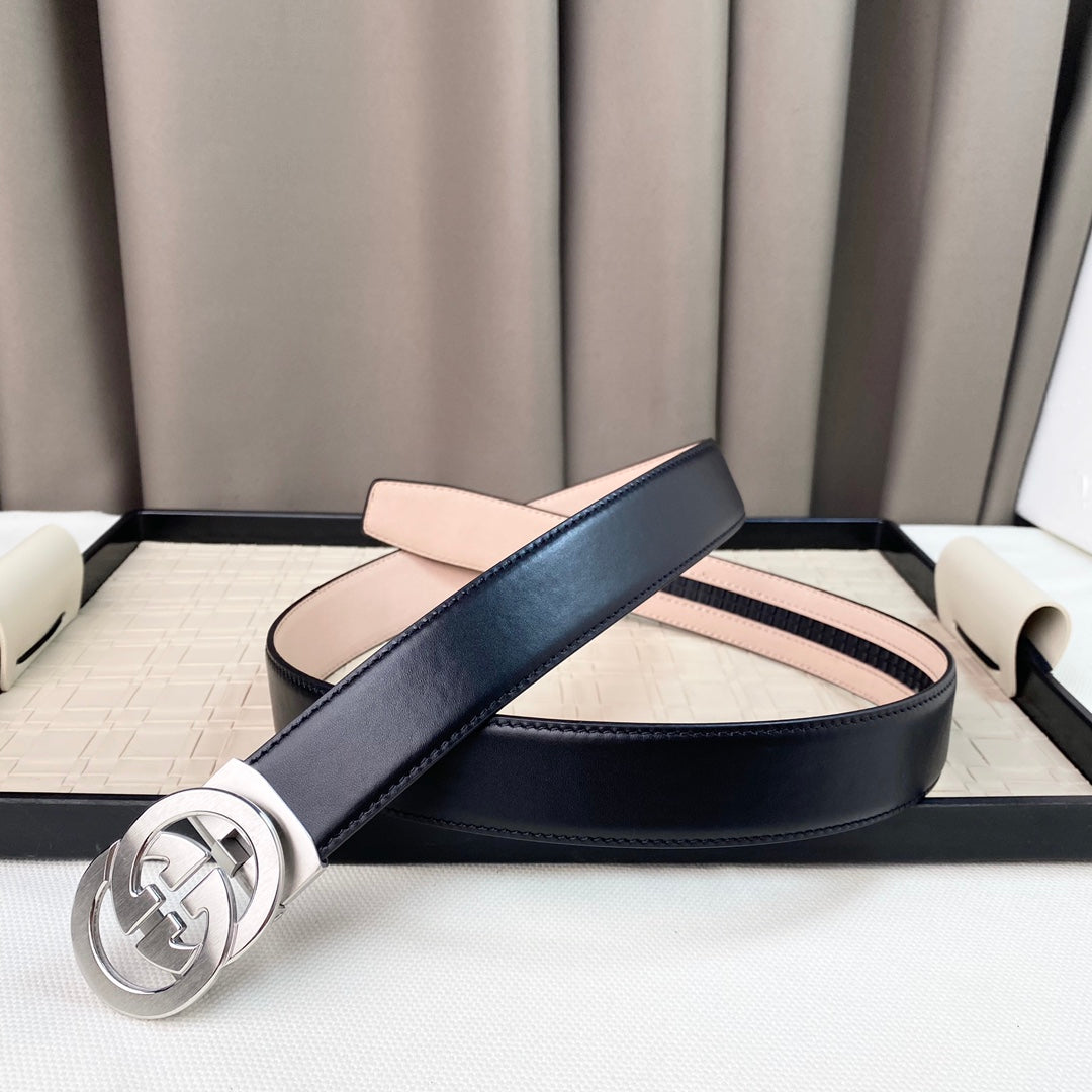 14B109P   (High quality leather belt With full package)