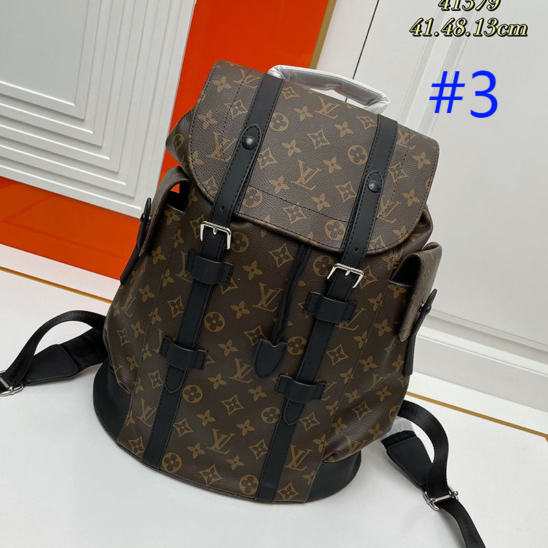 1WE68B (Fashionable leather Backpacks )