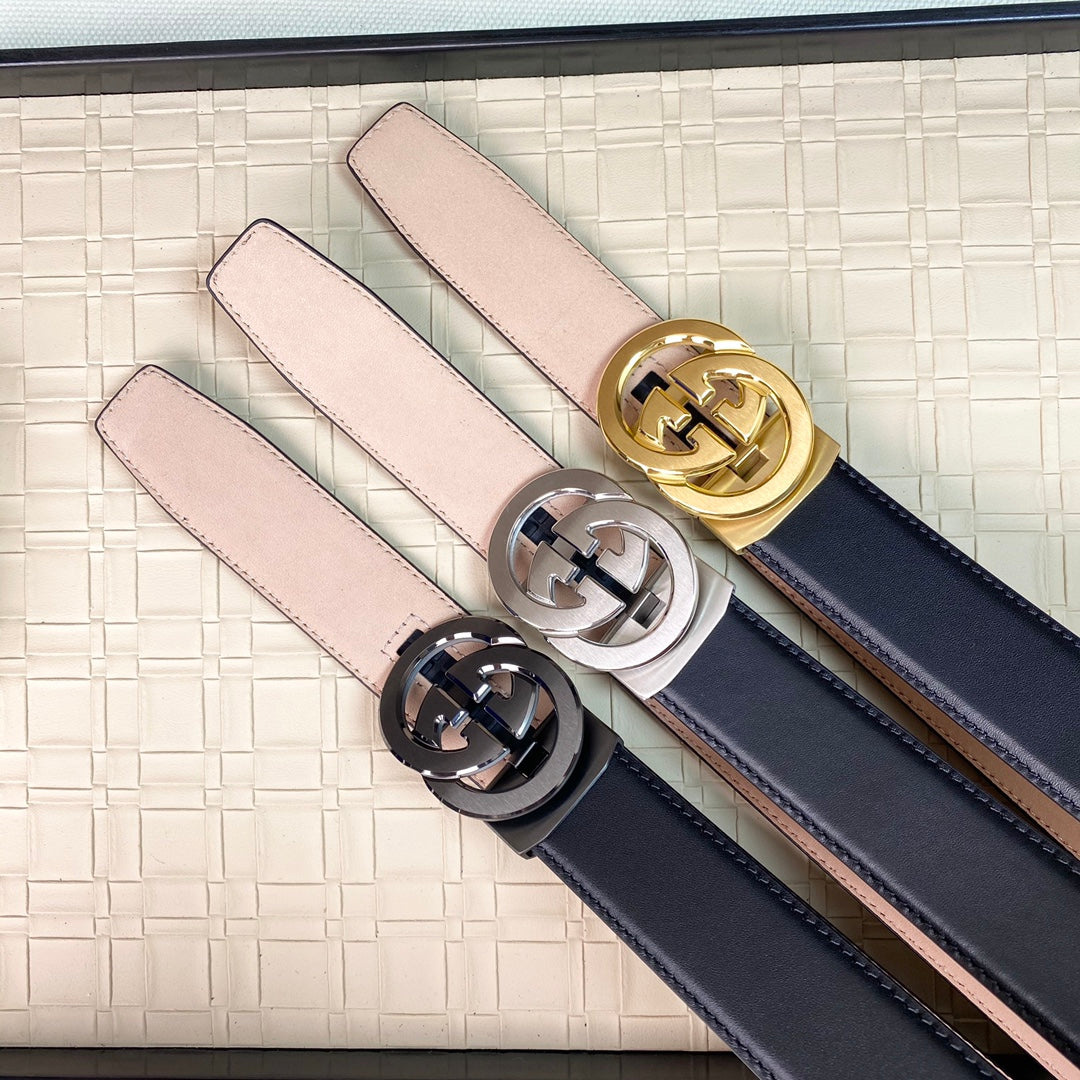 14B109P   (High quality leather belt With full package)