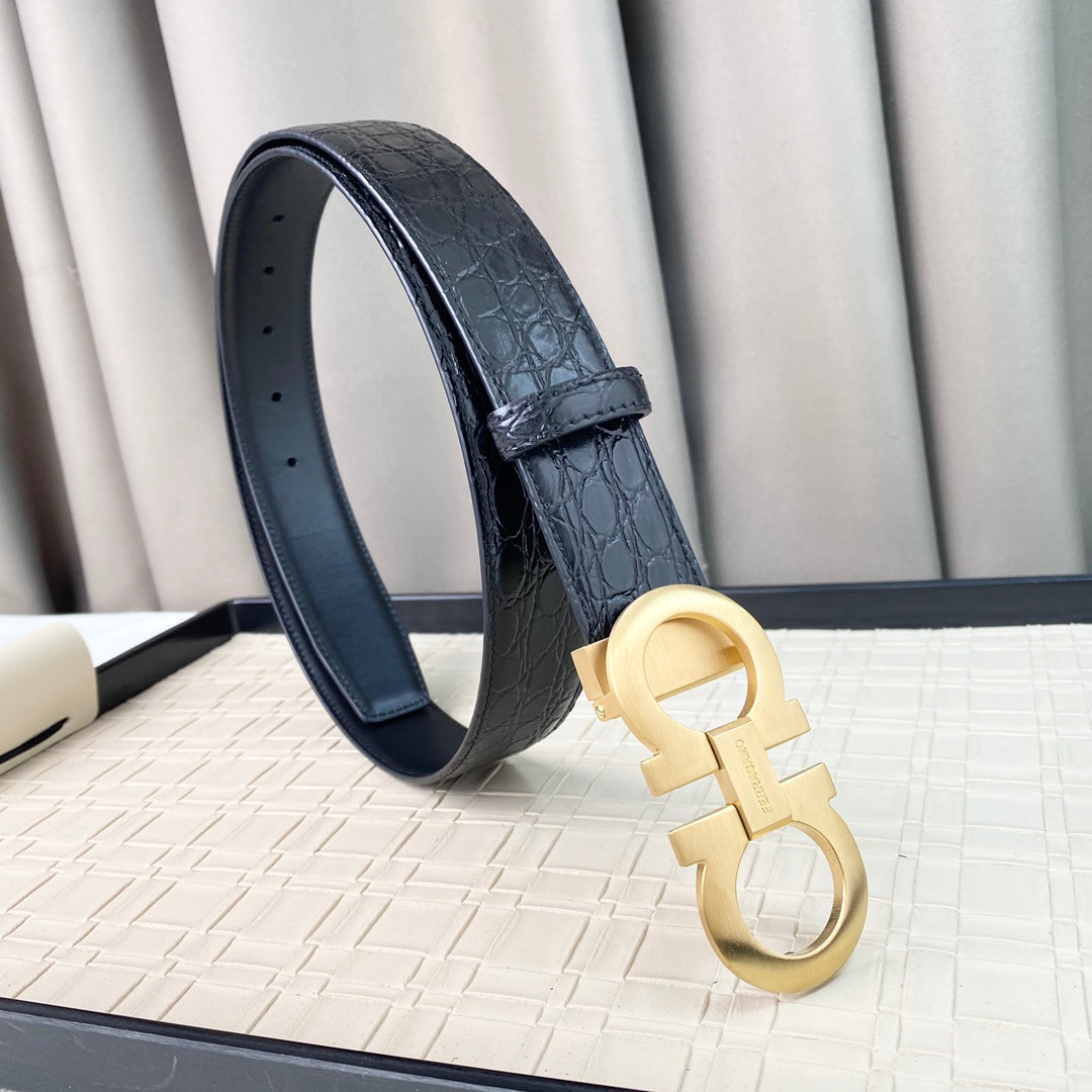 14A116P   (High quality leather belt With full package)