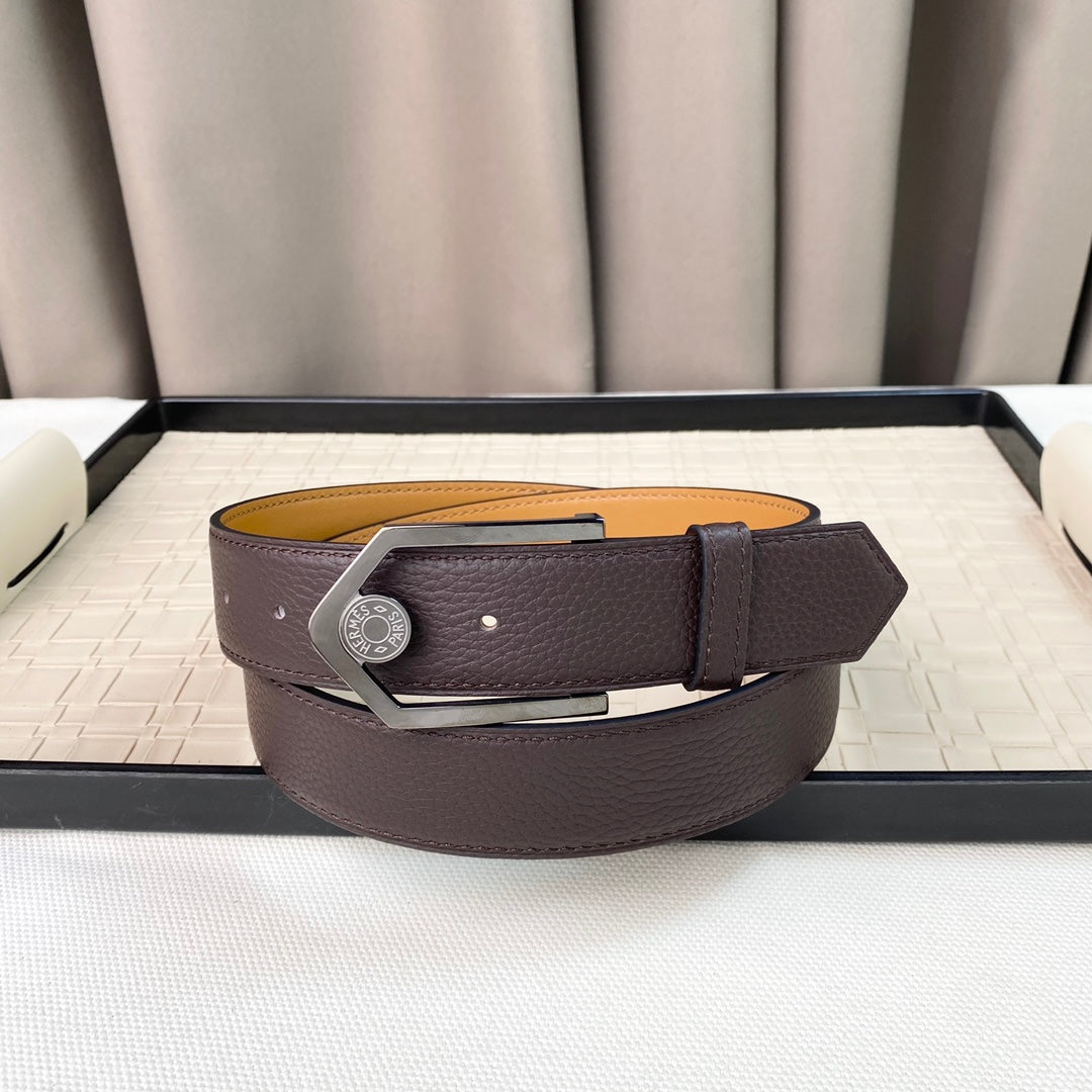 14H105P   (High quality leather belt With full package)