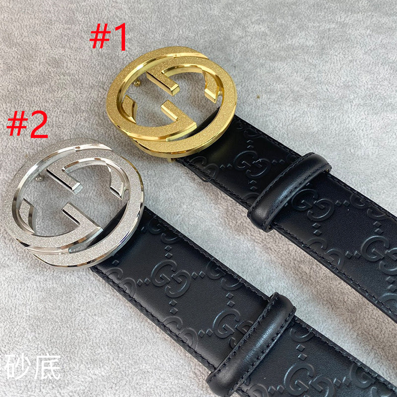 14B103P   (High quality leather belt With full package)