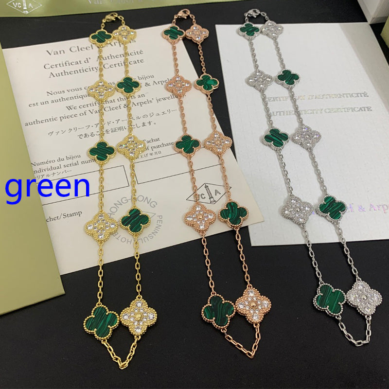 5XV191X  (1:1 High quality 10 flower necklaces)