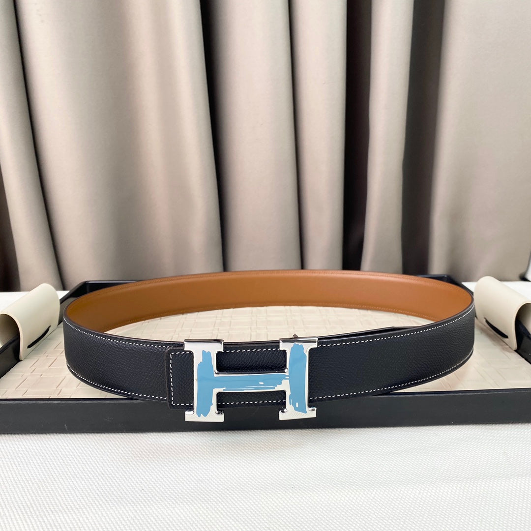 14H121P   (High quality leather belt With full package)