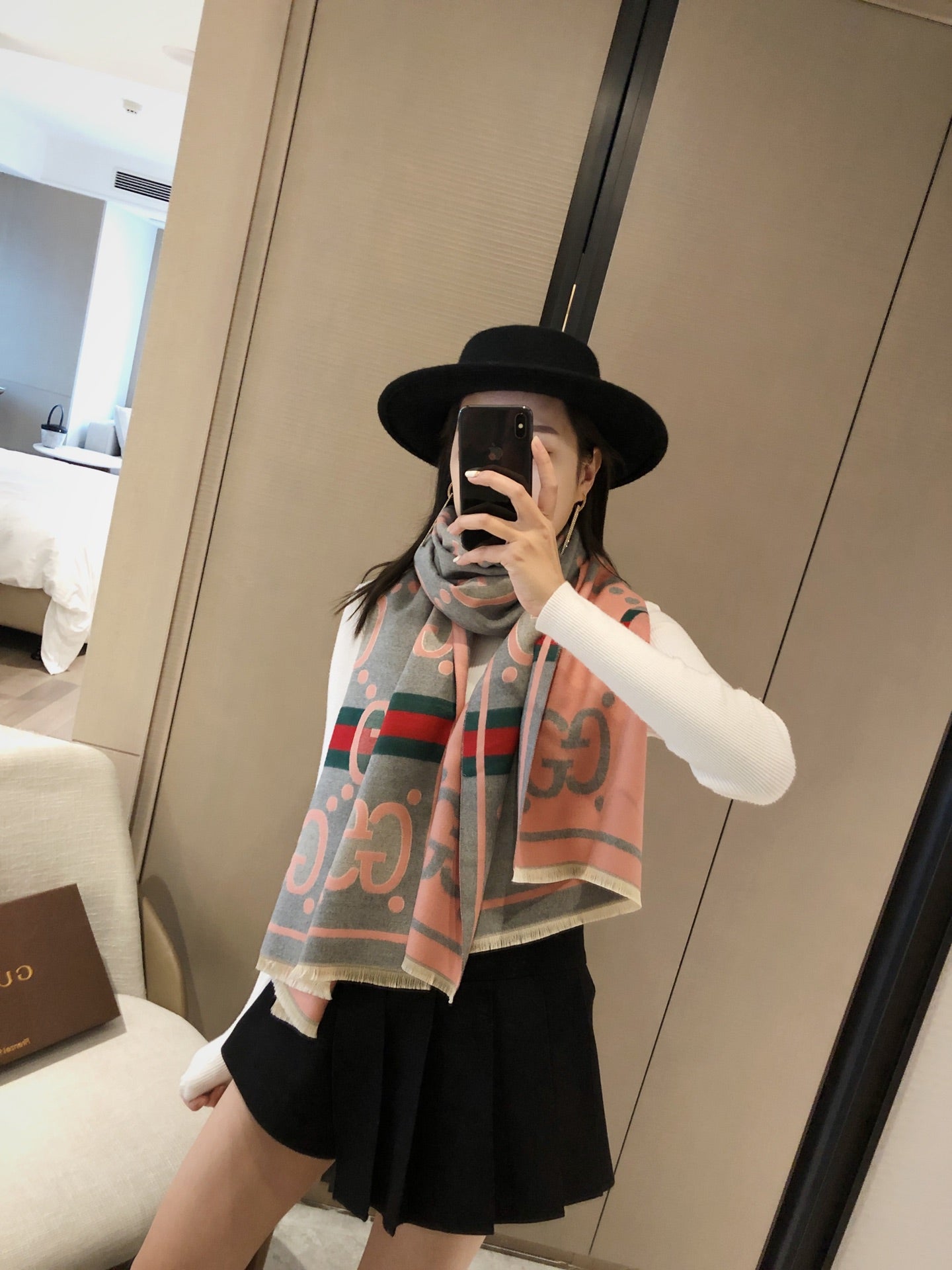 14B214W　Fashion scarves