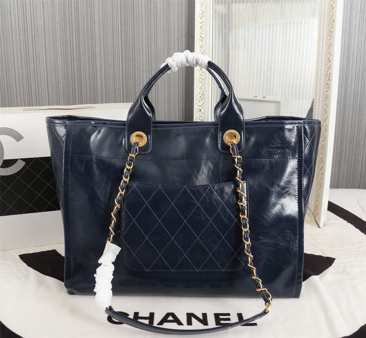 2XC296B (1:1 hight quality leather bag)