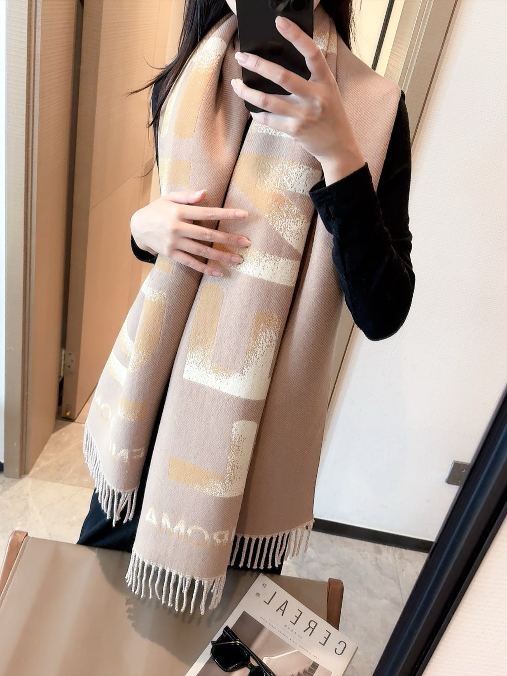 14F442W　 Fashion scarves