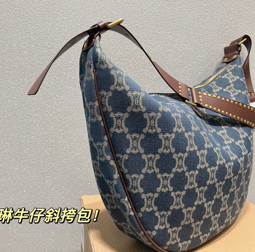 6XCL107B(High-quality denim fabric bag)