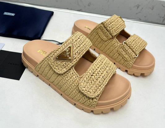 JXPD480Z Fashionable woven sandals