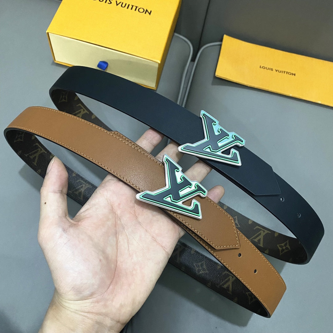 14E130P (High quality leather belt With full package)