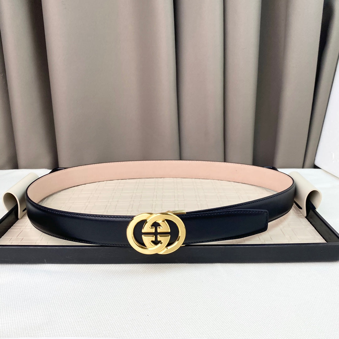 14B109P   (High quality leather belt With full package)