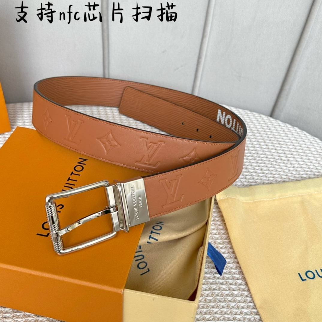 14E148P (High quality leather belt With full package)