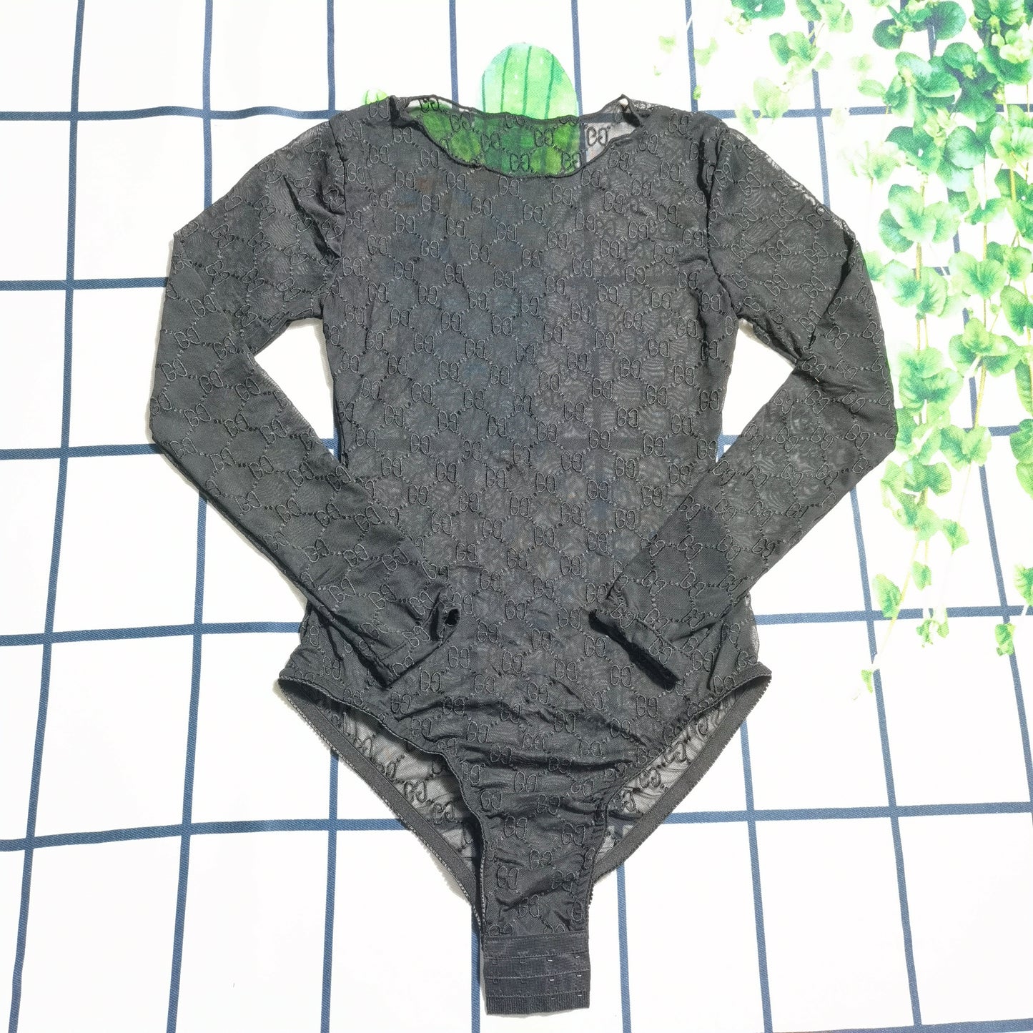 14B22Y   fashion Long sleeve swimsuit