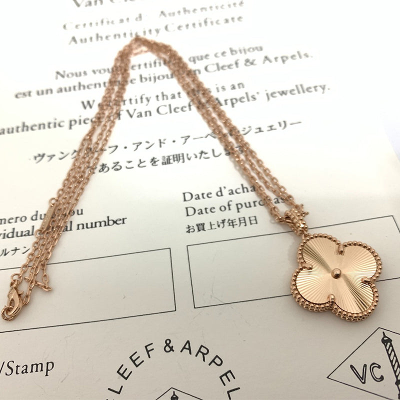 5XVA183X  (1:1 High quality Big flower necklace)