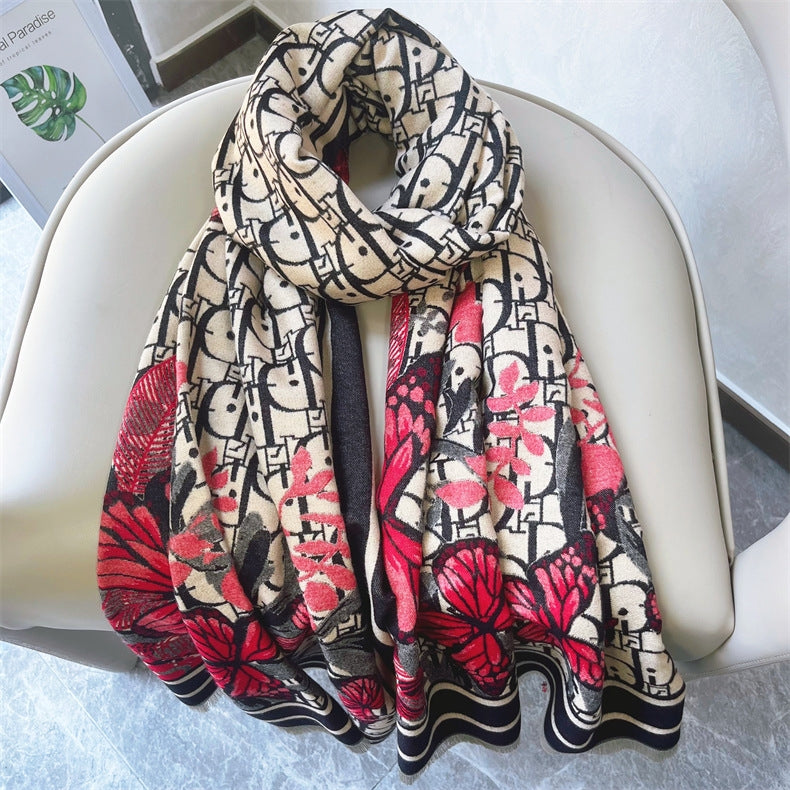 14D183W   Fashion scarves