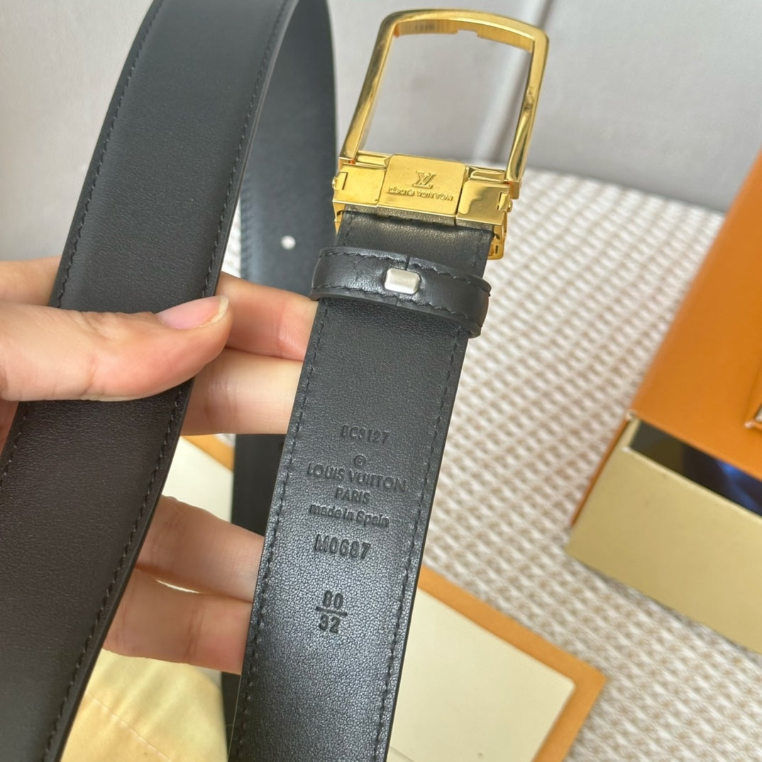 14E134P (High quality leather belt With full package)