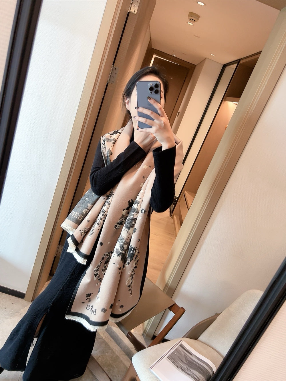 14H350W　Fashion scarves