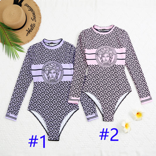 14V103Y   fashion Long sleeve swimsuit