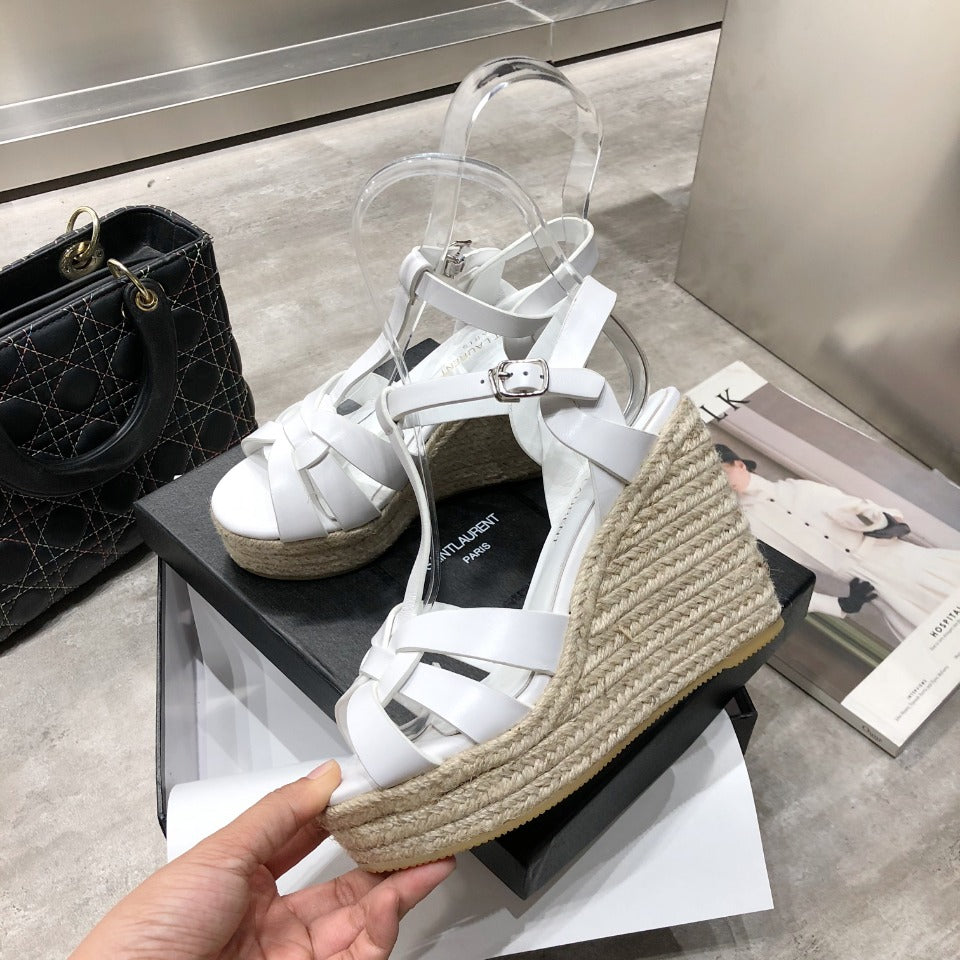 1:1 High quality leather sandals 2SL27Z