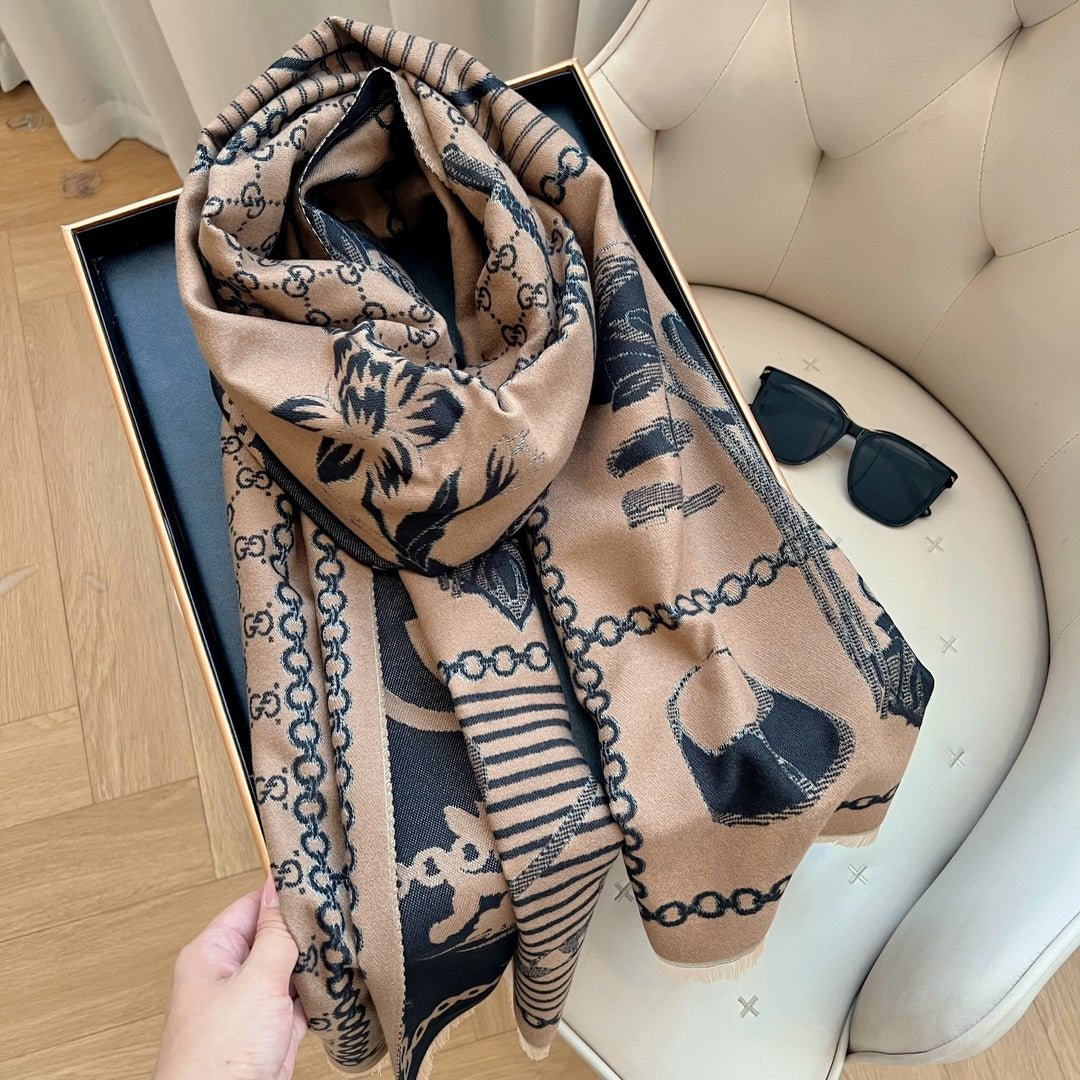 14B245W　Fashion scarves