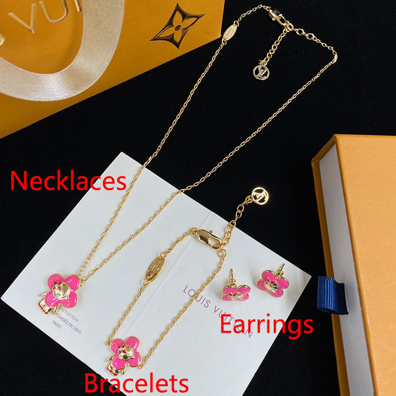 1YE335X  Fashion high -quality Necklaces Earrings Bracelets