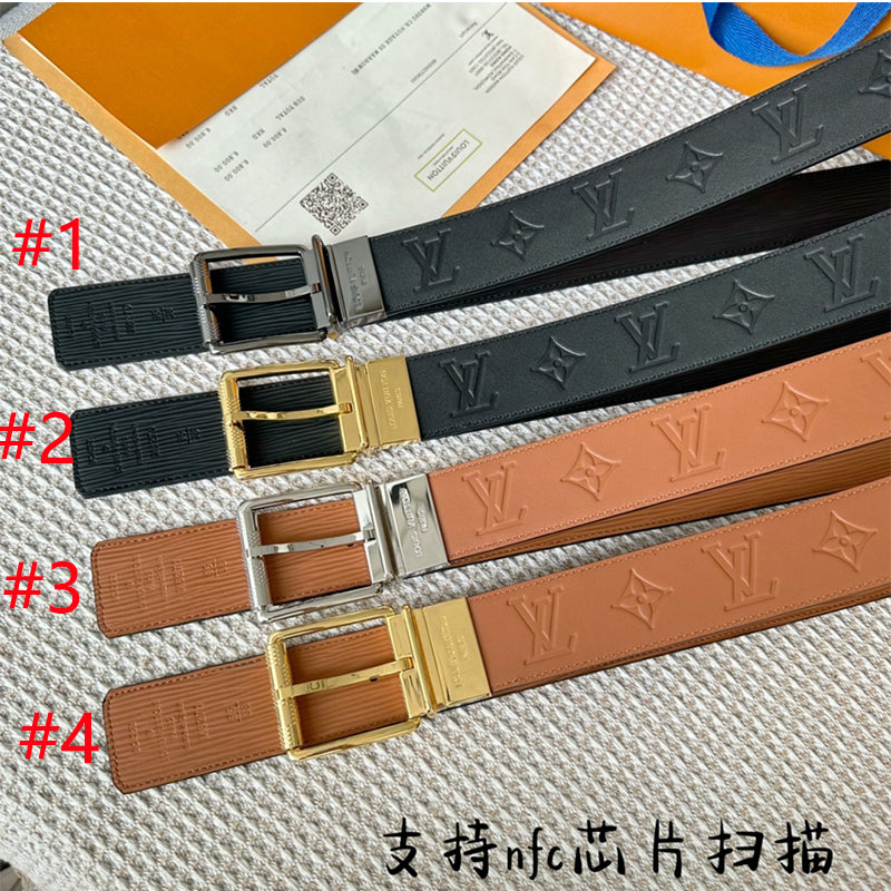 14E148P (High quality leather belt With full package)