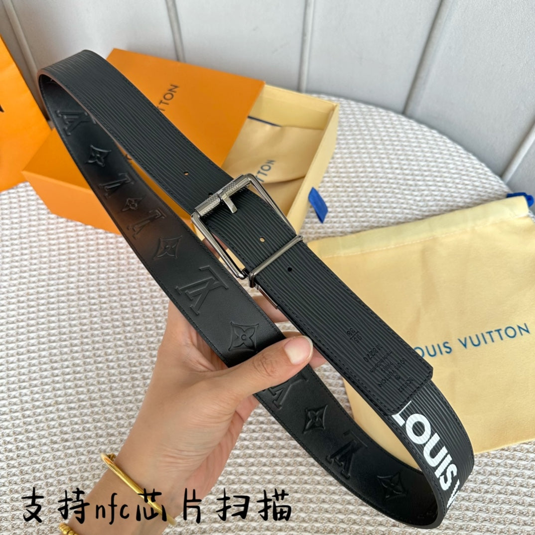 14E148P (High quality leather belt With full package)