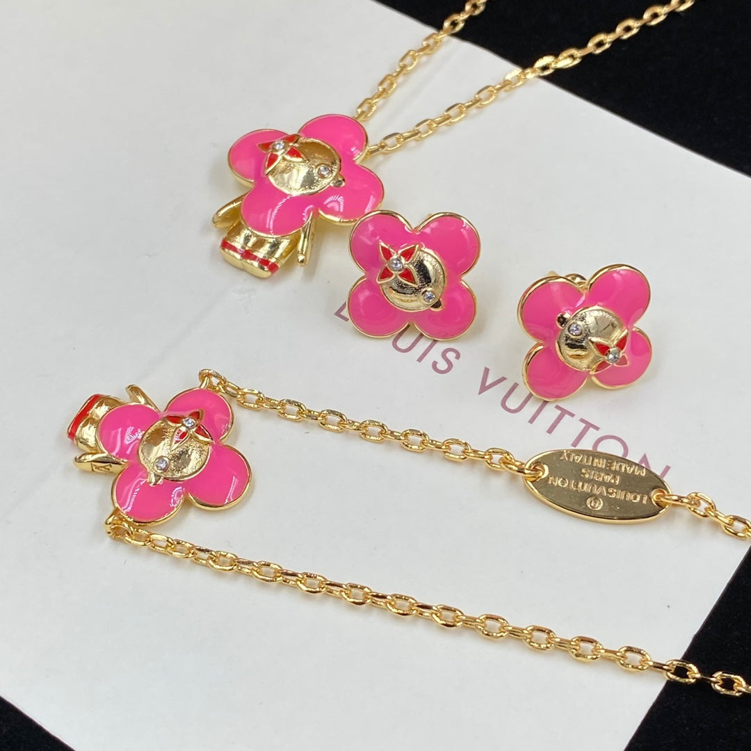 1YE335X  Fashion high -quality Necklaces Earrings Bracelets