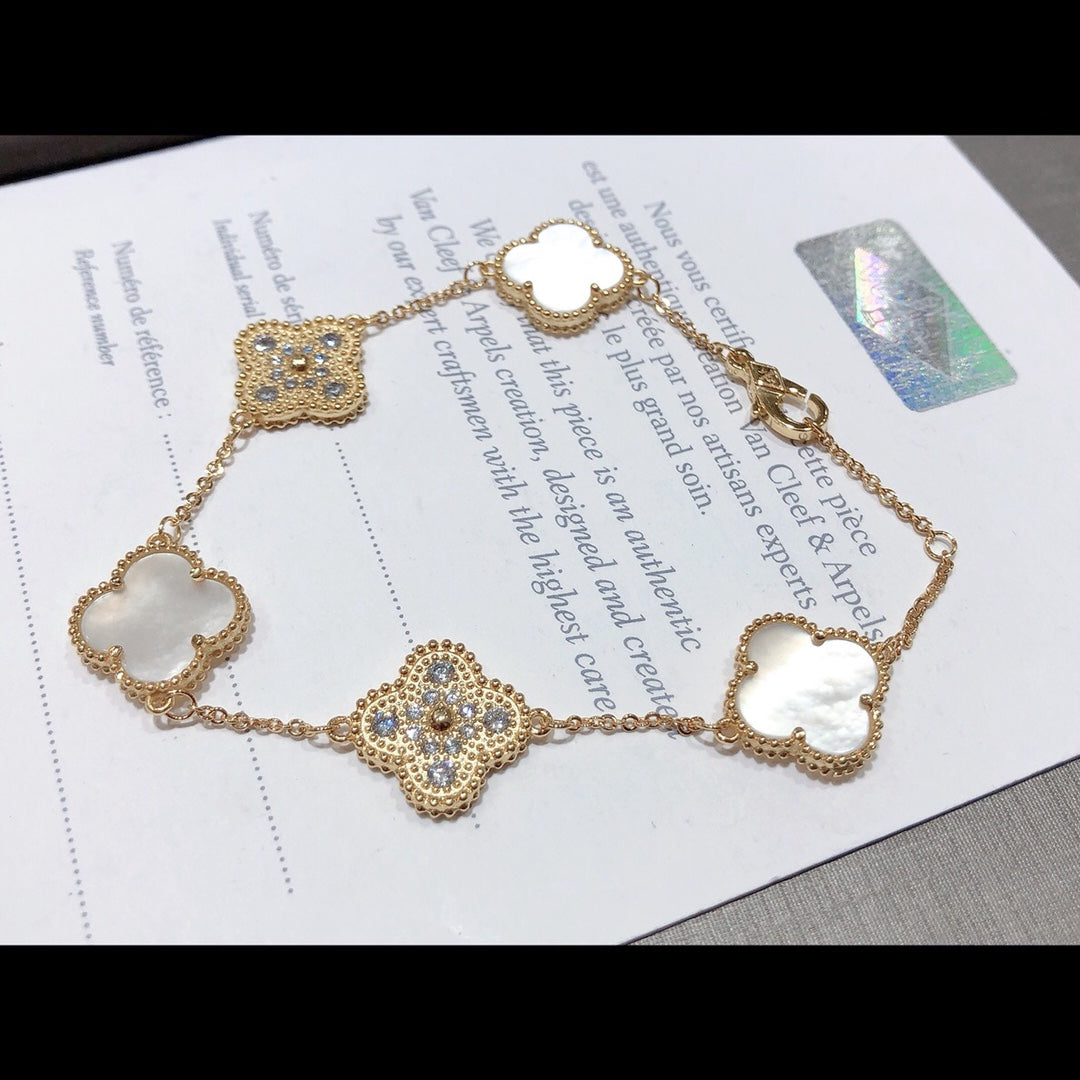 5XVA179K (1:1 High quality 5 flowers bracelets)