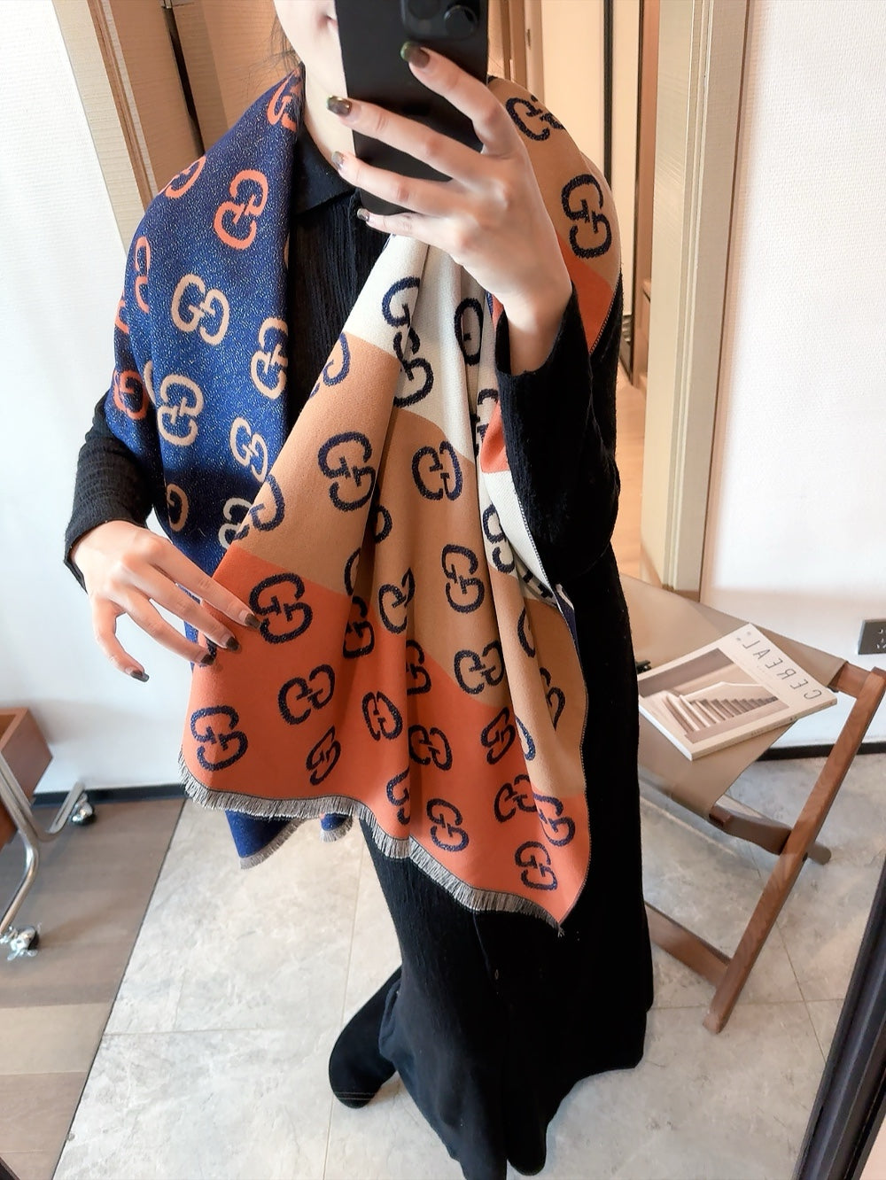 14B390W　Fashion scarves