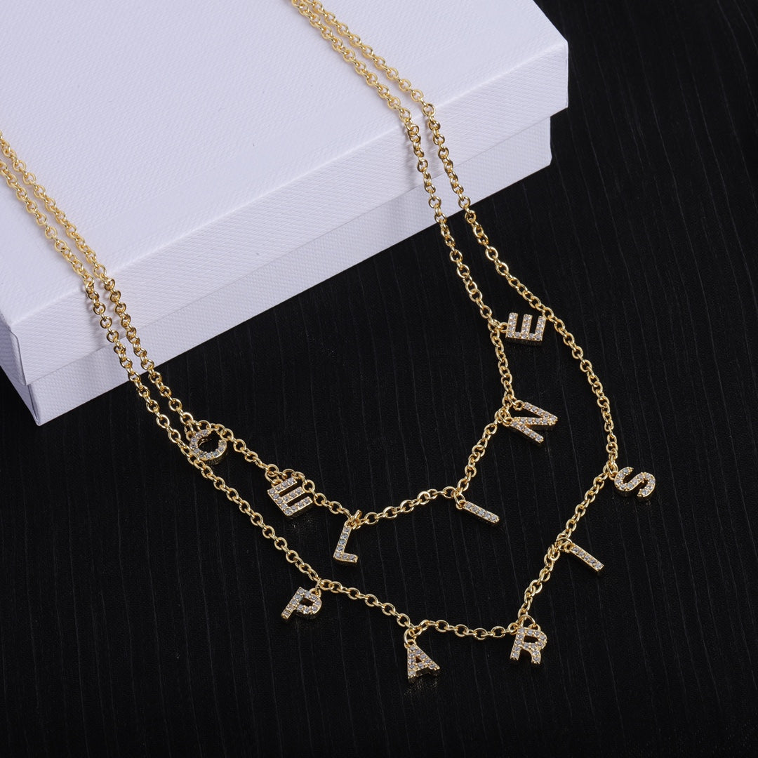 1NCL167X Fashionable high -quality necklace