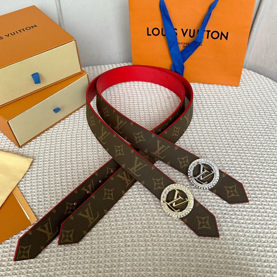 14E141P (High quality leather belt With full package)