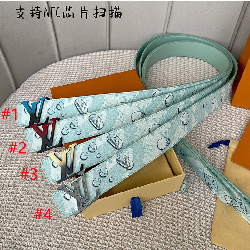 14E139P (High quality leather belt With full package)