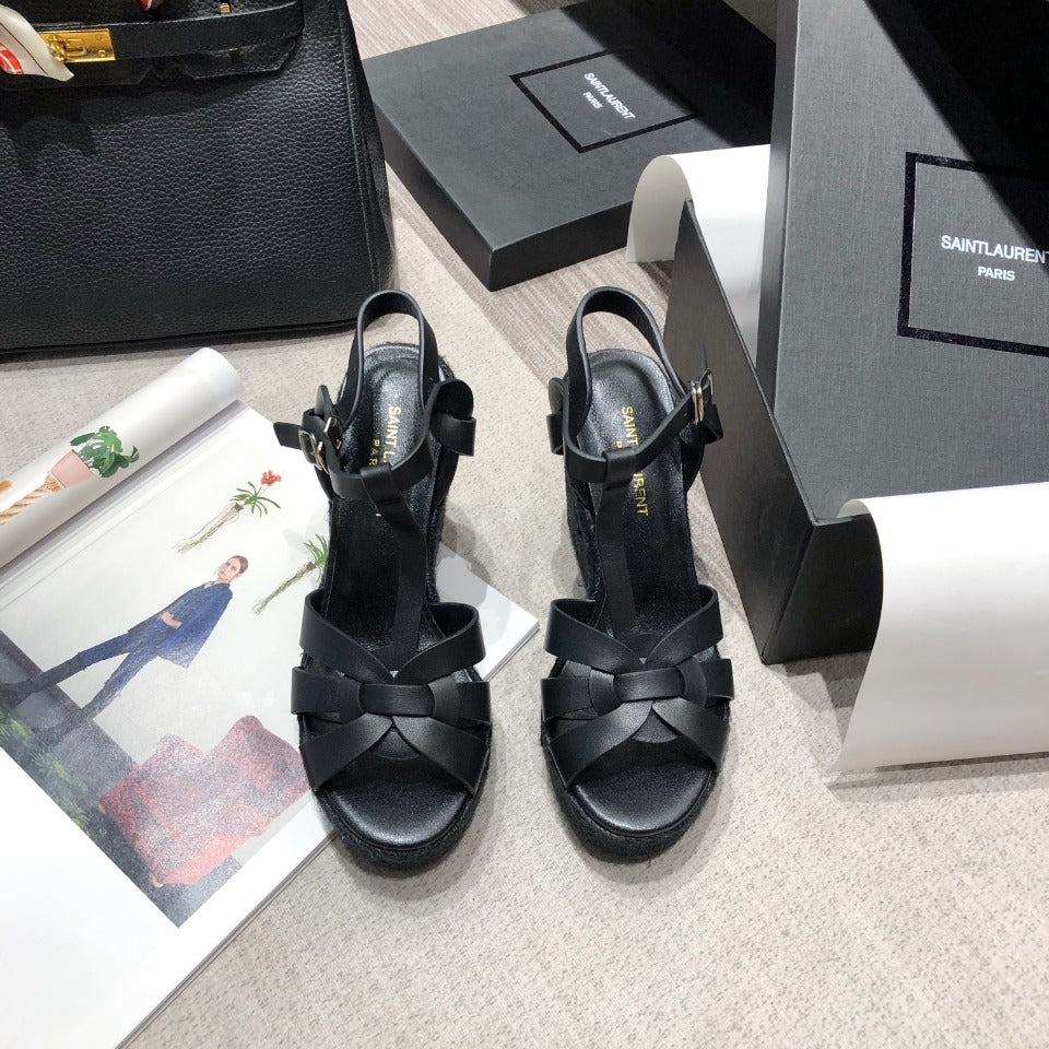 1:1 High quality leather sandals 2SL27Z