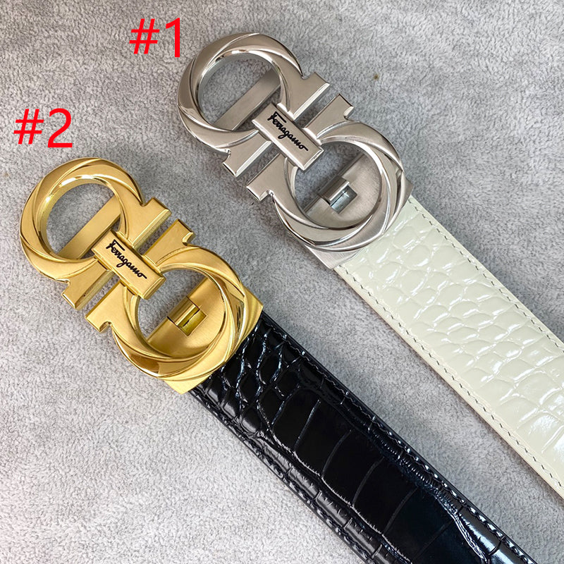 14A102P   (High quality leather belt With full package)